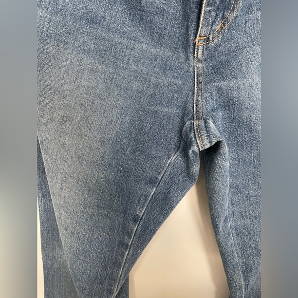 Cache flare jeans size 2 Vintage Denim Mid Rise Mid Light Wash 31 Inseam - Picture 5 of 7